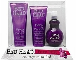 Fragrances, Perfumes, Cosmetics Set - Tigi Bed Head Foxy Curls Foxy Flirt Gift Set (shm/250ml + cond/200ml + cr/200ml)