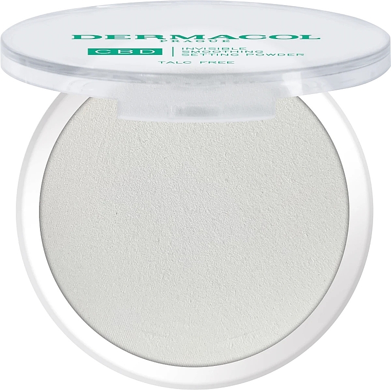 Matting Fixing Powder - Dermacol CBD Invisible Smoothing Setting Powder — photo N2