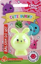 Cute Bunny Lip Balm, orange - Chlapu Chlap Twisted Orange Lip Balm — photo N1