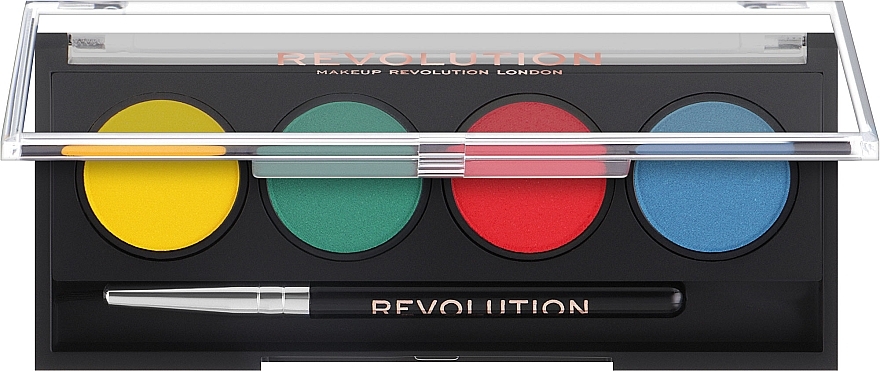 Eyeliner Palette - Makeup Revolution Water Activated Graphic Liner Palette — photo N1