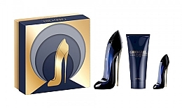 Fragrances, Perfumes, Cosmetics Carolina Herrera Good Girl - Set (edp/80ml + b/lot/100ml + edp/7ml)