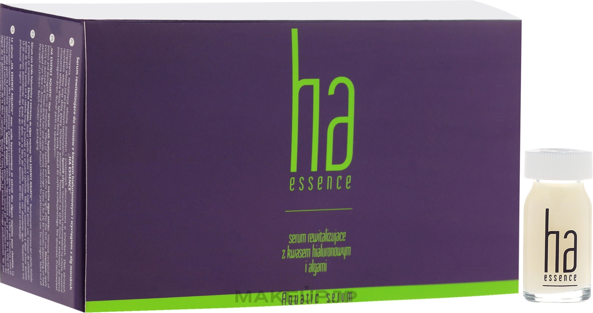 Hair Serum - Stapiz Ha Essence Aquatic Serum — photo 12 x 8 ml