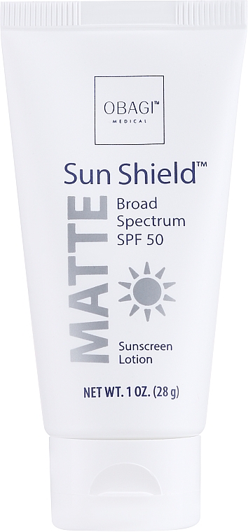 Mattifying Sunscreen SPF50 - Obagi Sun Shield Matte Broad Spectrum SPF 50 Travel Size — photo N1