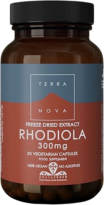 Anti-Stress Dietary Supplement  - Terranova Rhodiola 300mg — photo N1