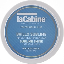 Fragrances, Perfumes, Cosmetics Hair Mask - La Cabine Intese Sublim Shine