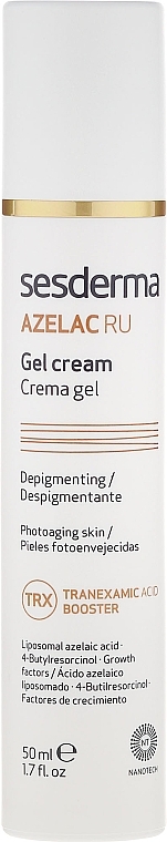 Depigmenting Facial Cream Gel - SesDerma Laboratories Azelac Ru Gel Cream — photo N2