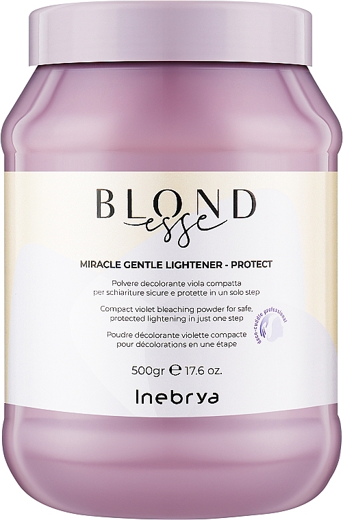 Hair Protection Illuminating Powder - Inebrya Blondesse Miracle Gentle Light Protect — photo N1