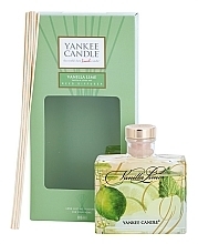 Fragrances, Perfumes, Cosmetics Reed Diffuser "Vanilla and Lime" - Yankee Candle Vanilla Lime
