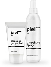 Fragrances, Perfumes, Cosmetics Set "Men Tonic & Cleanser. Basic Complex" - Piel Cosmetics Men (gel/150ml + a/sh/spr250ml)