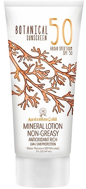 Sun Lotion - Australian Gold Botanical Mineral Lotion Spf 50  — photo N2