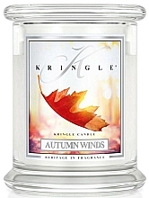 Fragrances, Perfumes, Cosmetics Scented Candle in Glass - Kringle Candle Autumn Winds