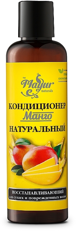 Repairing Natural Conditioner for Dry & Damaged Hair "Mango" - Mayur — photo N5