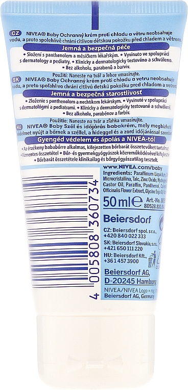 Cold and Wind Protection Cream - NIVEA Baby Cold Protection Cream — photo N2