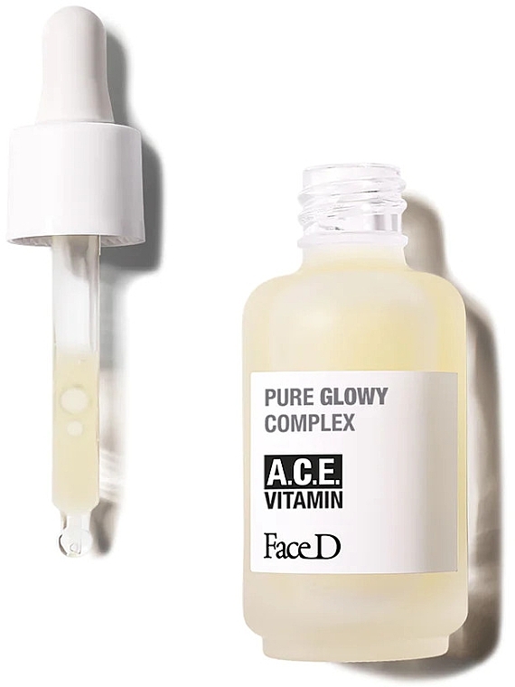 Vitamin Face Serum - FaceD Pure Glowy Complex A.C.E. Vitamin — photo N1