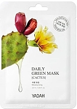 Fragrances, Perfumes, Cosmetics Daily Mask "Cactus" - Yadah Daily Green Mask Cactus