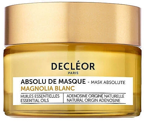 Mature Skin Face Mask - Decleor White Magnolia Regenerating Mask Absolute — photo N1