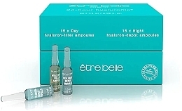 Fragrances, Perfumes, Cosmetics Set - Be Beautiful Hyaluronic (d/bulb/15х1,5ml + n/ampull/15х1,5ml)