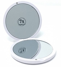 Fragrances, Perfumes, Cosmetics Pocket Mirror, 8 cm, white - Acca Kappa Plastic White Mirror x7