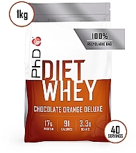 Fragrances, Perfumes, Cosmetics Protein Shake - PhD Diet Whey Chocolate Orange Deluxe