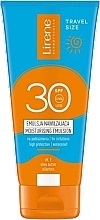 Fragrances, Perfumes, Cosmetics Moisturizing Sunscreen Emulsion SPF 30 - Lirene Moisturising Emulsion SPF 30