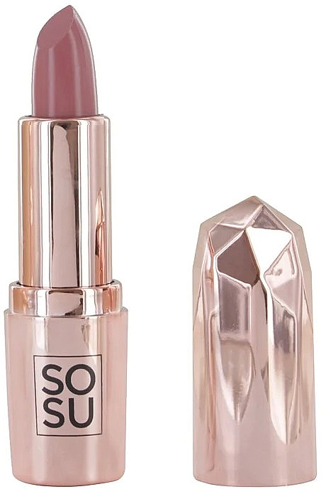 Lipstick - Sosu Cosmetics Let Them Talk Satin Lipstick — photo N1