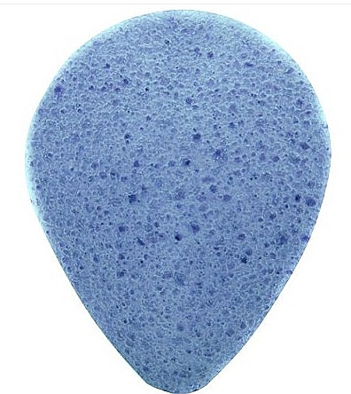 Face Wash Sponge, drop "Blueberry" - Bebevisa Konjac Sponge — photo N1