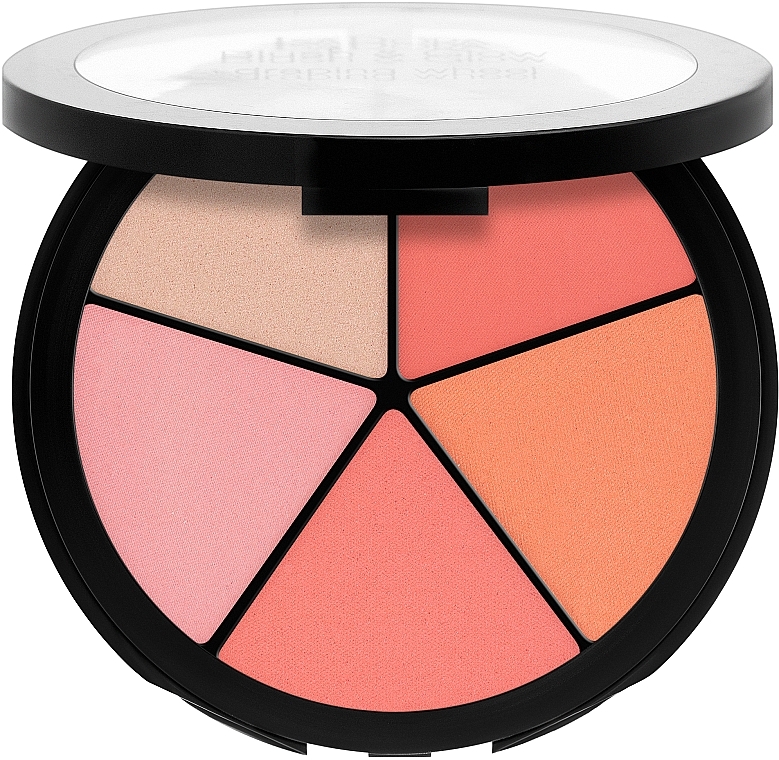 Highlighter Palette - IsaDora Face Glow Highlighting Wheel — photo N1