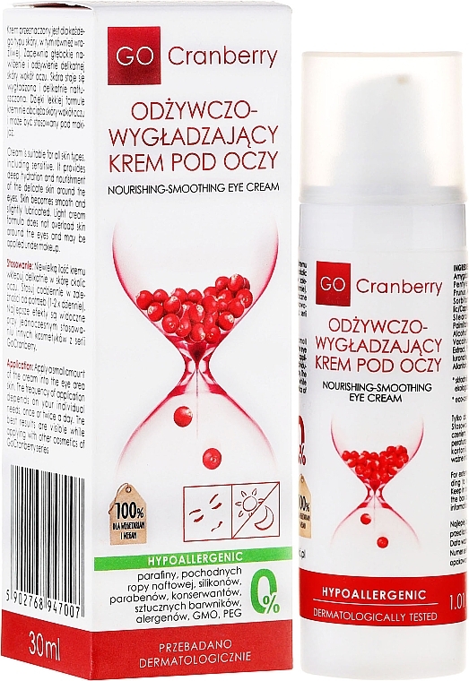 Nourishing Smoothing Eye Cream - GoCranberry  — photo N5