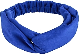 Fragrances, Perfumes, Cosmetics Suede Twist Headband, electro blue - MAKEUP Hair Accessories