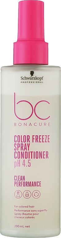 Schwarzkopf Professional - Bonacure Color Freeze Spray Conditioner pH 4.5 — photo N2