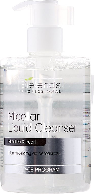 Makeup Removing Micellar Liquid Cleanser - Bielenda Professional Face Program Micellar Liquid Cleanser — photo N2