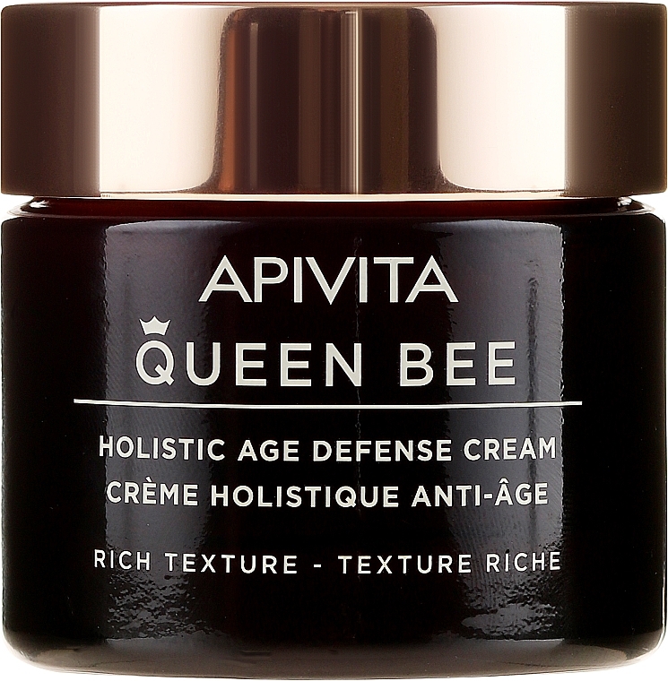 Rich Anti-Aging Cream - Apivita Queen Bee Holistic Age Defence Cream Rich Texture — photo N2