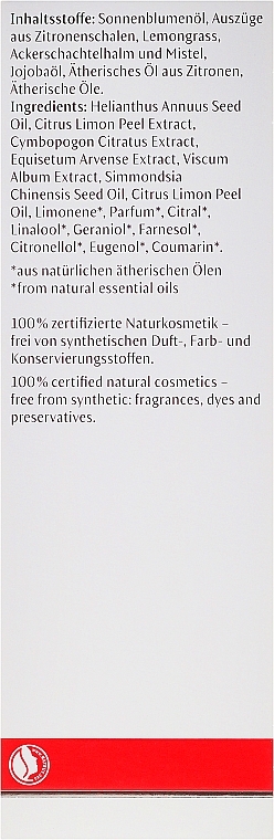 Body Oil "Lemon & Lemongrass" - Dr. Hauschka Lemon Lemongrass Vitalizing Body Oil — photo N3