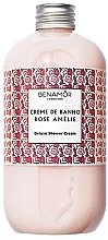 Rose Shower Cream - Benamor Rose Amelie Body Shower Cream — photo N1