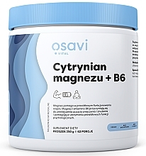 Fragrances, Perfumes, Cosmetics Magnesium Citrate + B6 Powder - Osavi