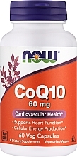 Coenzyme Q10, 60 mg, 60 capsules - Now Foods CoQ10 — photo N1