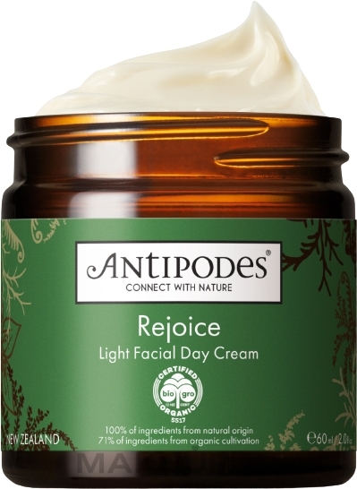 Repair Facial Day Cream - Antipodes Rejoice Light Facial Day Cream — photo 60 ml