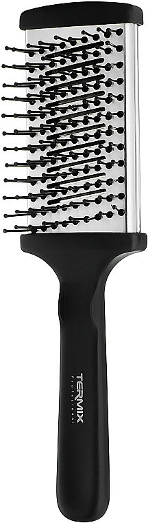 Flat Thermal Brush P-008-8001TP, large - Termix Flat Thermal Hairbrush — photo N8