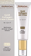 Gold Collagen Night Cream - GlySkinCare Gold Collagen Night Face Cream — photo N2