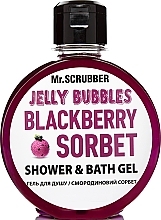 Shower Gel - Mr.Scrubber Jelly Bubbles Blackberry Sorbet Shower & Bath Gel — photo N1