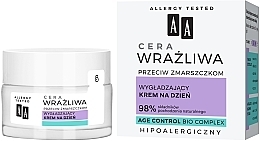 Fragrances, Perfumes, Cosmetics Anti-Wrinkle Day Cream for Sensitive Skin - AA Smoothing Aay Cream For Sensitive Skin 