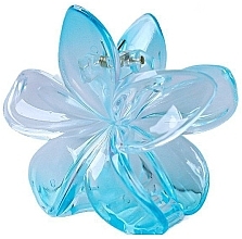 Flower Hair Clip, blue - Ecarla — photo N1