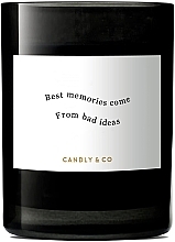 Fragrances, Perfumes, Cosmetics Scented Candle - Candly & Co No.2 Candle Best Memories Come From Bad Ideas