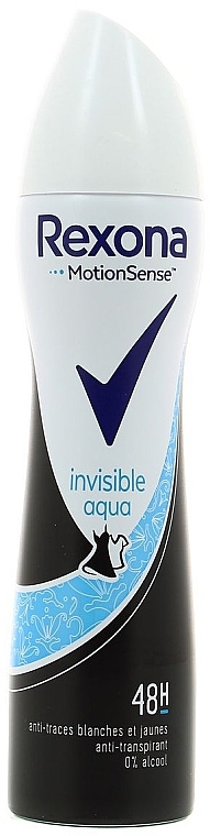 Deodorant Spray "Invisible Aqua" - Rexona Deodorant Spray — photo N3