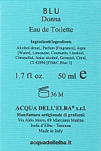 Acqua Dell Elba Blu Donna - Eau de Toilette — photo N3