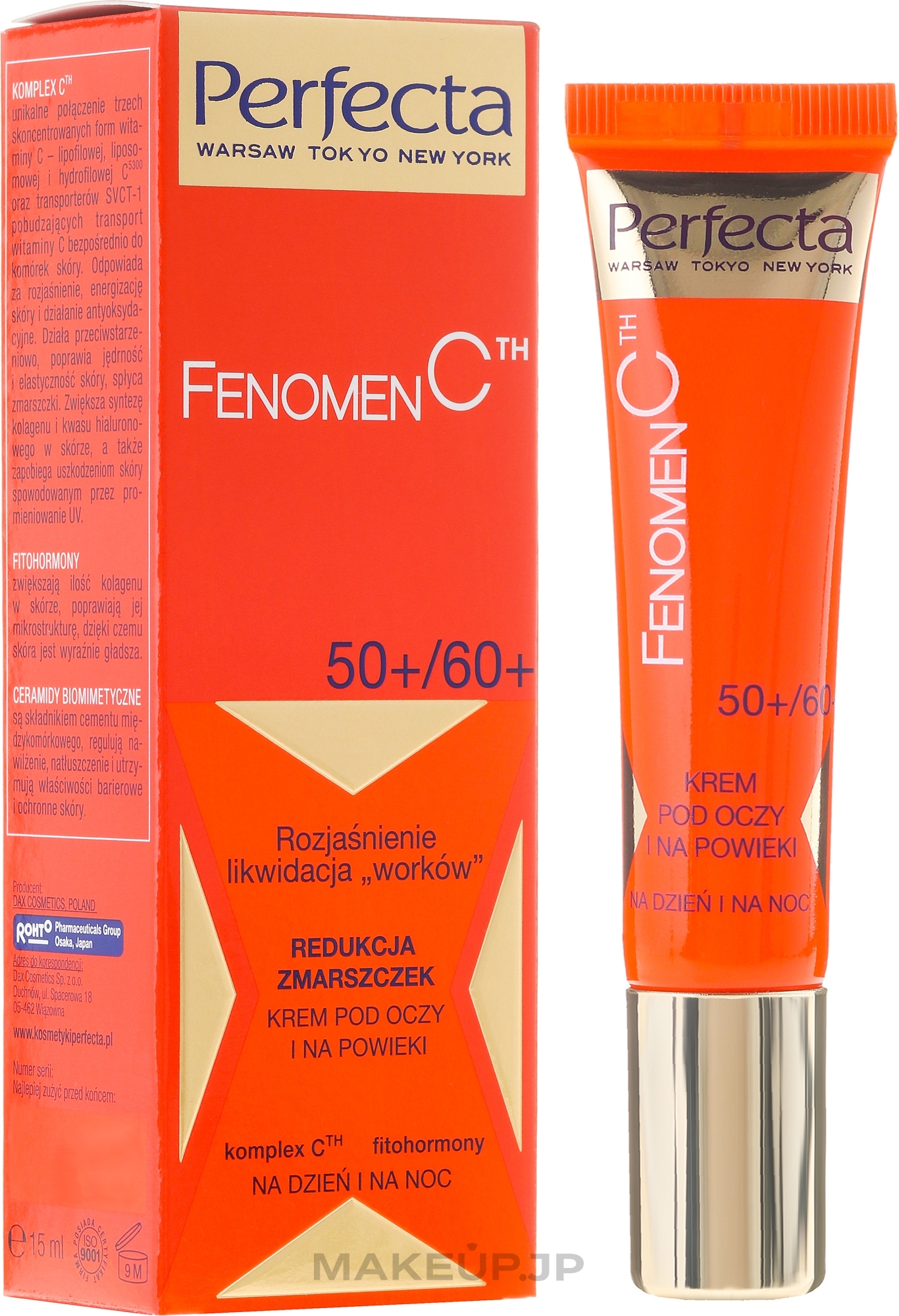 Eye Cream - Perfecta Fenomen C 50+/60+ Eye Cream — photo 15 ml