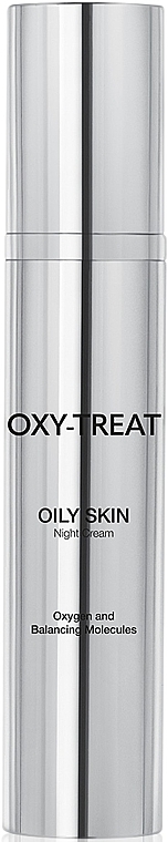 Night Cream for Oily Skin - Oxy-Treat Oily Skin Night Cream — photo N1