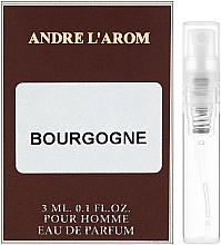 Fragrances, Perfumes, Cosmetics Andre L`Arom Eau De Parfum "Bourgogne" - Perfume (sample)