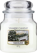 Fragrances, Perfumes, Cosmetics Scented Candle in Jar "Twinkling Lights" - Yankee Candle Twinkling Lights