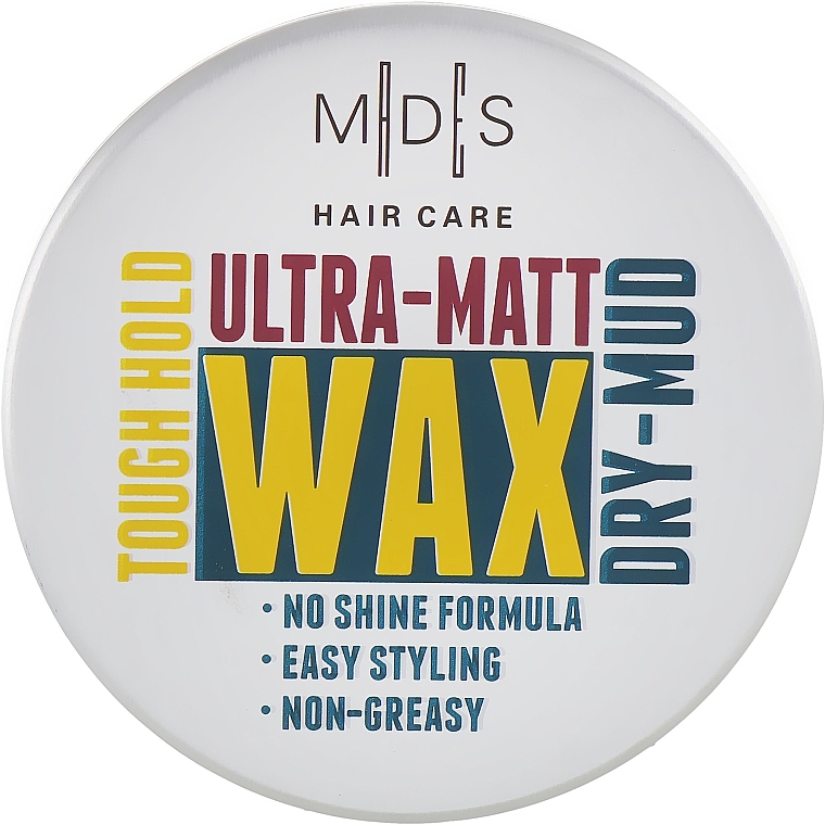 Ultra-Matte Hair Styling Wax - Mades Cosmetics Ultra-Matt Wax — photo N1